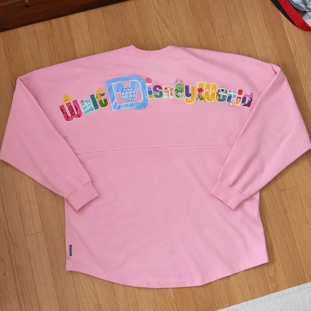 Disney Princess Spirit Jersey Pink Long Sleeve Shirt. NWOT.